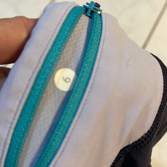 Lululemon Speed Short *purple w patterned band* - Picture 5 of 5